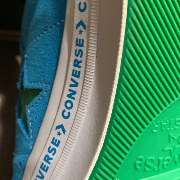 Converse men’s sz 9 women’s sz 11 nib one star OX Hawaiian ocean/jolly g… - Picture 9 of 14